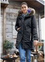 bonprix Nepromokavý funkční outdoorový kabát Černá