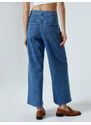 Koton Wide Leg Jeans High Waist Buttoned Jeans - Sandra Jeans