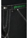 Džíny PLEASURES Ultra Utility Pants pánské, P23W031.BLACK