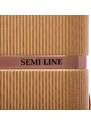 SEMI LINE Střední kufr 66cm T5667 Gold