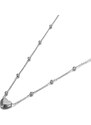 Victoria Filippi Stainless Steel Ocelový náhrdelník Alejandra - chirurgická ocel, srdce