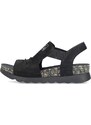 Dámské sandály RIEKER 64463-01 černá
