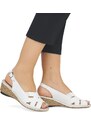 Dámské sandály RIEKER 66189-80 bílá