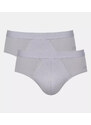 Pánské slipy GO ABC 2.0 Brief 2P - GRAY - šedé 00FU - SLOGGI