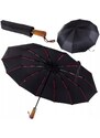 Verk 25022 Skládací deštník 60 cm, černá