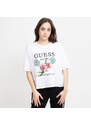 Guess zoey boxy t-shirt WHITE