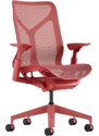 Červená kancelářská židle Herman Miller Cosm M