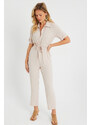 Cool & Sexy Women's Jumpsuit Vanilla Q985