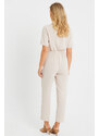 Cool & Sexy Women's Jumpsuit Vanilla Q985