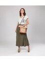 Anekke hobo crossbody kabelka Flower