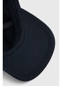 Bavlněná baseballová čepice Marc O'Polo tmavomodrá barva