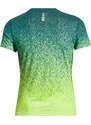 Dámské kraťasy Under Armour Rush Cicada Shortsleeve Green