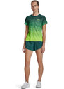 Dámské kraťasy Under Armour Rush Cicada Shortsleeve Green