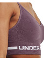 Podprsenka Under Armour Seamless Low Long Bra Misty Purple