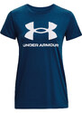 Dámské tričko Under Armour W Sportstyle Logo Ss Varsity Blue