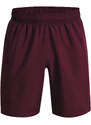 Pánské kraťasy Under Armour Woven Graphic Shorts Dark Maroon