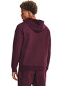 Pánská mikina Under Armour Essential Fleece Hoodie Dark Maroon