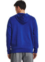 Pánská mikina Under Armour Essential Fleece Fz Hood Royal