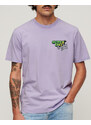 SUPERDRY D2 OVIN NEON TRAVEL CHEST LOOSE TEE TRIČKO PÁNSKÉ