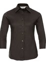 Brown women's classic shirt Russell