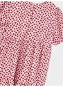 Sinsay - Nabírané šaty - pastelová růžová