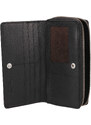 Dámská kožená peněženka Lagen Kora - černá