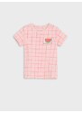 Sinsay - Sada 2 triček - pastelová růžová