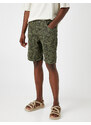 Koton Camouflage Patterned Gabardine Shorts