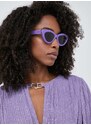 Sluneční brýle Guess dámské, fialová barva, GU7905_5280Y