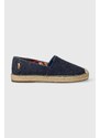 Espadrilky Polo Ralph Lauren Cevio Slip tmavomodrá barva, 803932163001