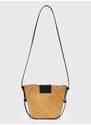 Kabelka AllSaints EBRO STRAW CROSSBODY žlutá barva, WB581Y