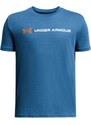 Triko Under Armour UA B LOGO WORDMARK SS-BLU 1380747-406