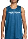 Tílko Under Armour Baseline Reversible Tank-BLU 1386059-406