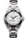 Momentum Watches Stříbrné pánské hodinky Momentum s ocelovým páskem Splash White / Black 38MM