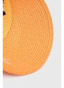 Kšilt Liu Jo oranžová barva, s aplikací
