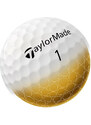 TaylorMade balls Speed Soft 2-plášťový 3ks - bílé