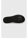 Kožené sandály Timberland Clairemont Way dámské, černá barva, na platformě, TB0A635VW021