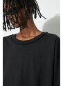 Bavlněné tričko Vans Premium Standards SS T-Shirt LX černá barva, VN000GBYBLK1