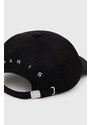 Bavlněná baseballová čepice Kenzo černá barva, s potiskem, FE58AC101F31.99
