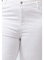 Trendyol Curve White Spanish Leg Jeans