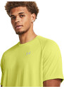 Pánské tričko Under Armour Tech Reflective Ss Lime Yellow