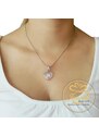 Jewellis ČR Jewellis ocelový set ve tvaru srdce Antique Heart s krystaly Swarovski - Rose