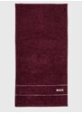 Bavlněný ručník BOSS Plain Burgundy 50 x 100 cm