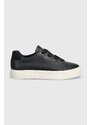 Kožené sneakers boty Gant Avona tmavomodrá barva, 28531569.G69