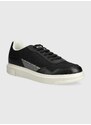 Sneakers boty Armani Exchange černá barva, XUX201 XV802 T694