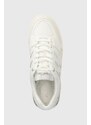 Kožené sneakers boty MICHAEL Michael Kors Rebel bílá barva, 43S4RLFS5D