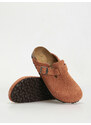 Birkenstock Boston Suede Embossed Narrow (emboss dots burnt orange)oranžová