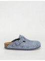 Birkenstock Boston Suede Leather Narrow (elemental blue)modrá