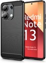 Ochranný kryt na Xiaomi Redmi Note 13 LTE - Tech-Protect, Tpucarbon Black