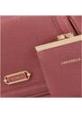 Dámská crossbody kabelka tmavě růžová - Chrisbella Ariel růžová